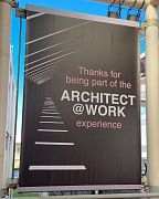 Фрасио благодарит профессионалов, посетивших стенд во время Architect@Work